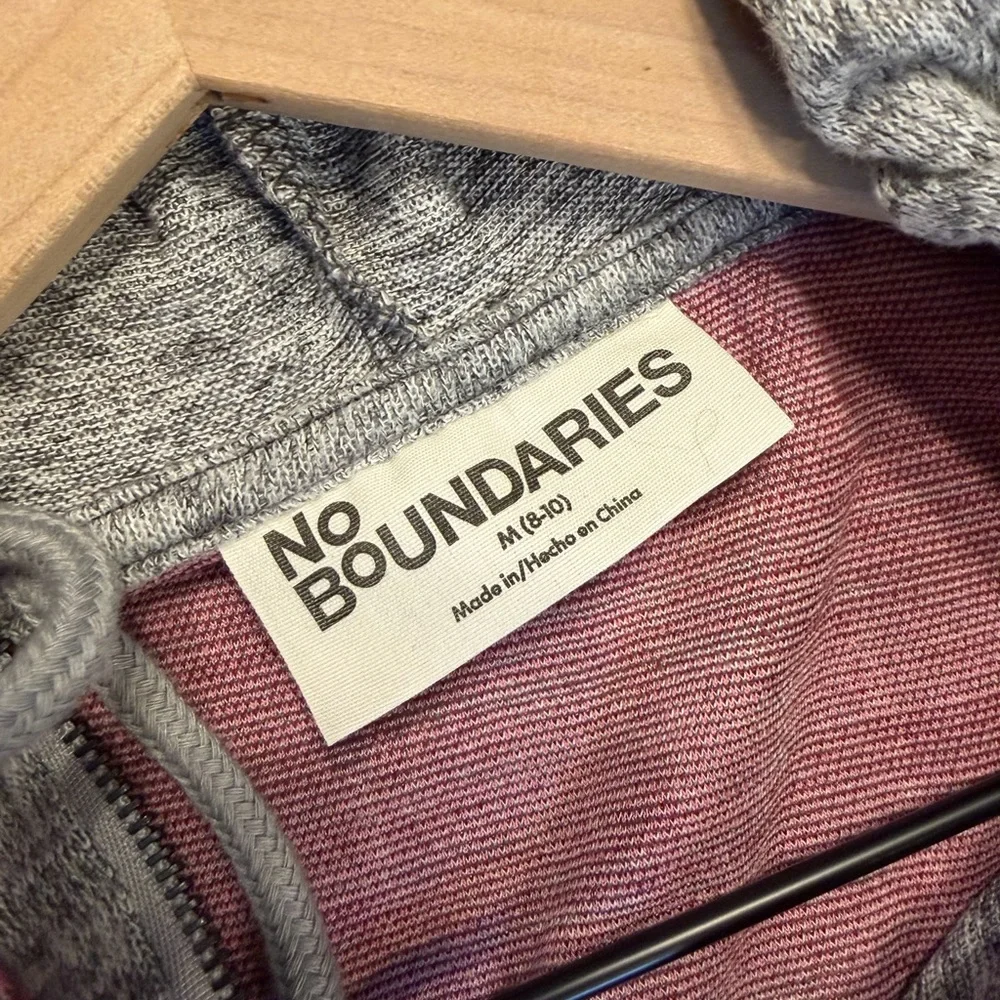 No Boundaries Pink‎ Plaid Jacket - Picture 4 of 4